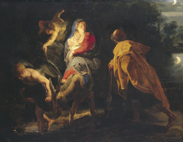 Peter Paul Rubens Die Flucht nach Agypten